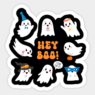 Hey, Boo! Sticker